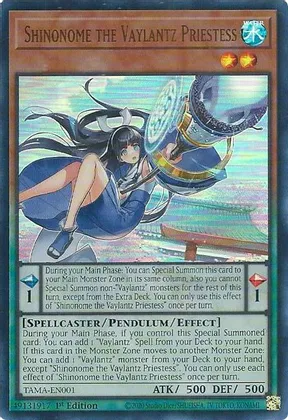 Shinonome the Vaylantz Priestess - TAMA-EN001 - Ultra Rare 1