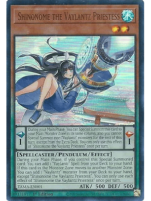 Shinonome the Vaylantz Priestess - TAMA-EN001 - Ultra Rare