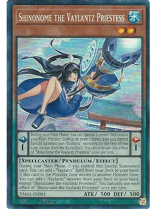 Shinonome the Vaylantz Priestess - TAMA-EN001 - Collector's Rare