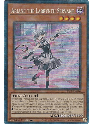 Ariane the Labrynth Servant - TAMA-EN016 - Collector's Rare