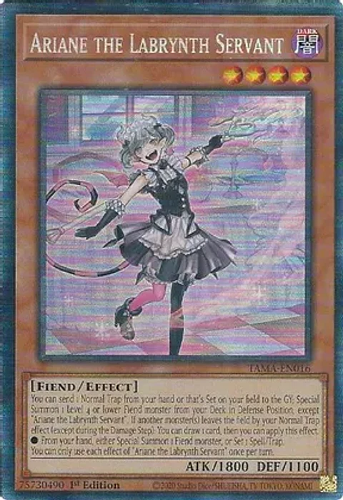Ariane the Labrynth Servant - TAMA-EN016 - Collector's Rare