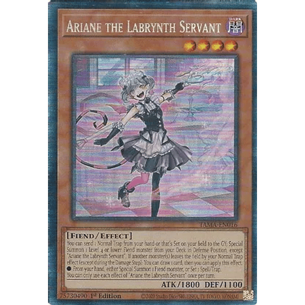 Ariane the Labrynth Servant - TAMA-EN016 - Collector's Rare