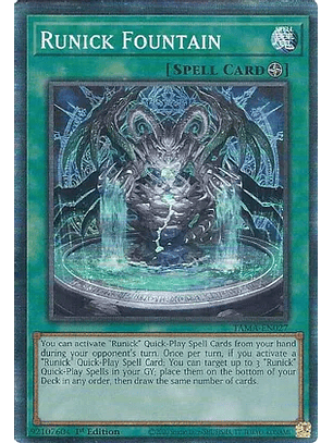 Runick Fountain - TAMA-EN027 - Collector's Rare