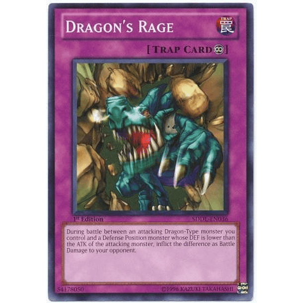 Dragon's Rage - SDDL-EN036 - Common