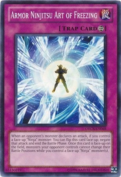 Armor Ninjitsu Art of Freezing - ORCS-EN068 - Common