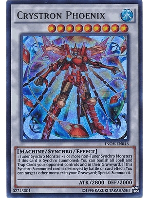 Crystron Phoenix - INOV-EN046 - Ultra Rare