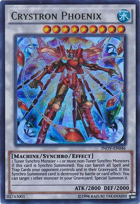 Crystron Phoenix - INOV-EN046 - Ultra Rare
