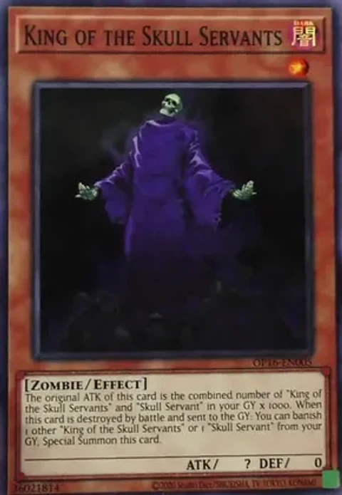 King of the Skull Servants - OP16-en005 - Super Rare