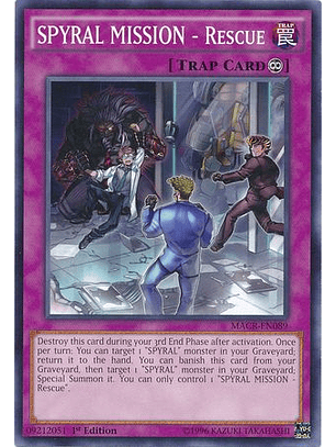 SPYRAL MISSION - Rescue - MACR-EN089 - Common