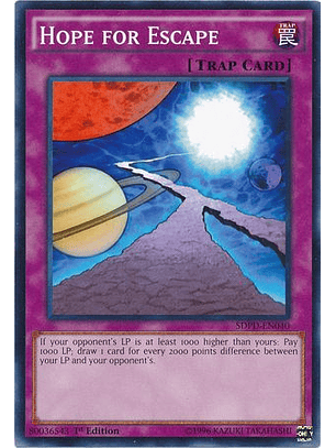 Hope for Escape - SDPD-EN040 - Common