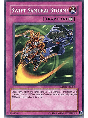 Swift Samurai Storm! - STON-EN058 - Common