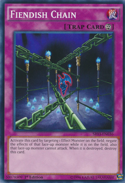 Fiendish Chain - SR03-EN036 - Common 