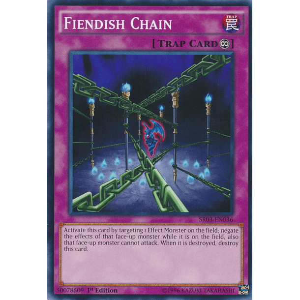 Fiendish Chain - SR03-EN036 - Common 
