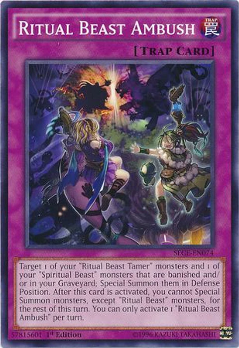 Ritual Beast Ambush - SECE-EN074 - Common 