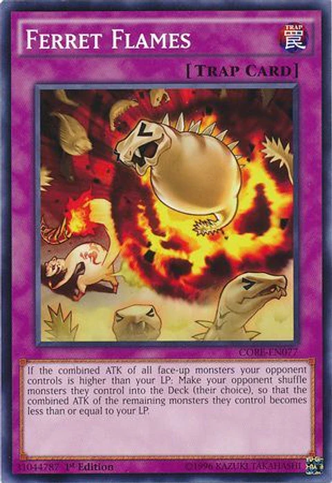 Ferret Flames - CORE-EN077 - Common