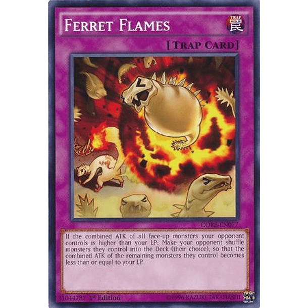 Ferret Flames - CORE-EN077 - Common