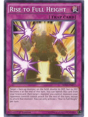 Rise to Full Height - SHVI-EN077 - Common