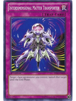 Interdimensional Matter Transporter - BP01-EN098 - Common 