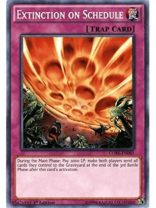 Extinction on Schedule - CORE-EN081 - Common