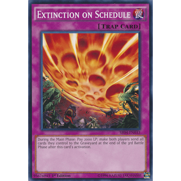 Extinction on Schedule - MP16-EN097 - Common 