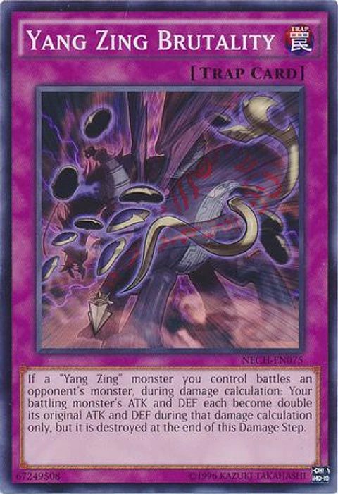 Yang Zing Brutality - NECH-EN075 - Common
