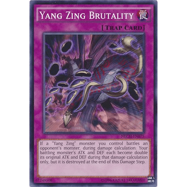 Yang Zing Brutality - NECH-EN075 - Common