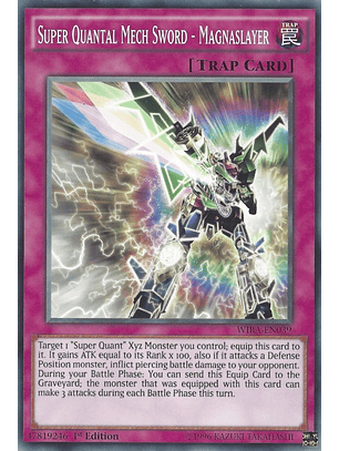 Super Quantal Mech Sword - Magnaslayer - WIRA-EN039 - Common 
