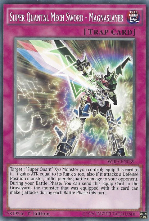 Super Quantal Mech Sword - Magnaslayer - WIRA-EN039 - Common 