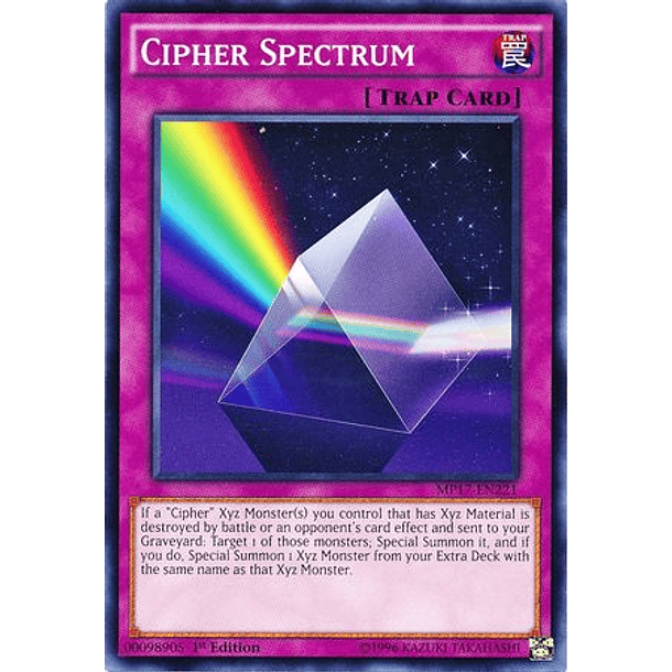 Cipher Spectrum - MP17-EN221 - Common