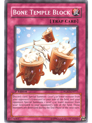 Bone Temple Block - RGBT-EN077 - Common