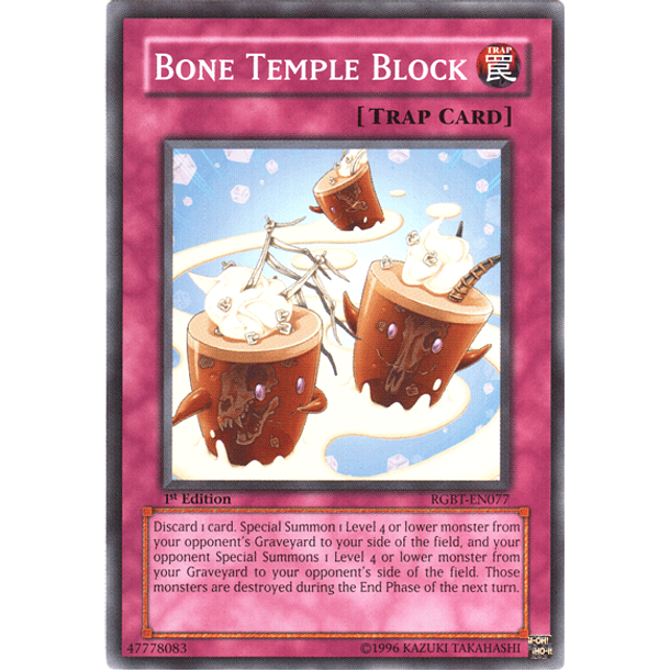 Bone Temple Block - RGBT-EN077 - Common