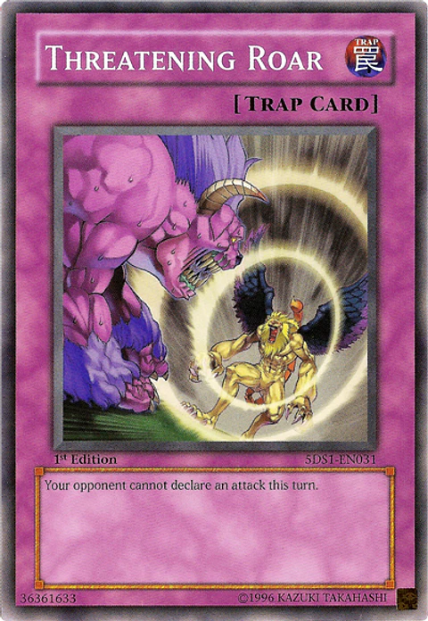 Threatening Roar - 5DS1-EN031 - Common