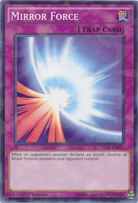 Mirror Force - YS15-ENF21 - Shatterfoil Rare