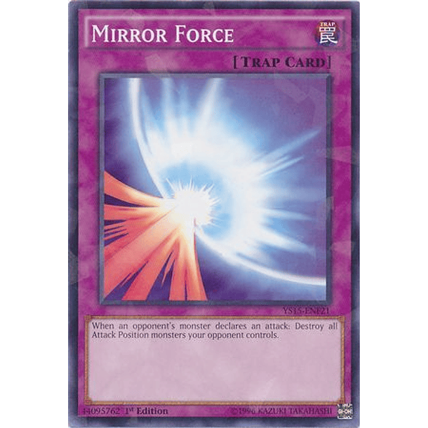 Mirror Force - YS15-ENF21 - Shatterfoil Rare