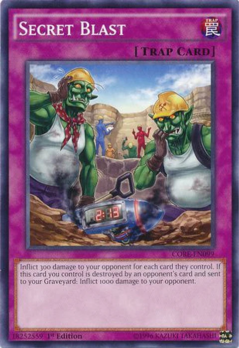 Secret Blast - CORE-EN099 - Common 