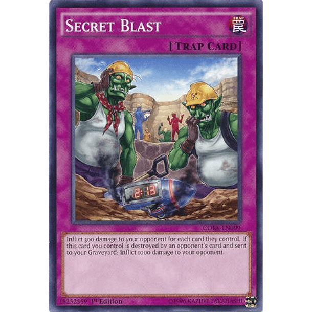 Secret Blast - CORE-EN099 - Common 