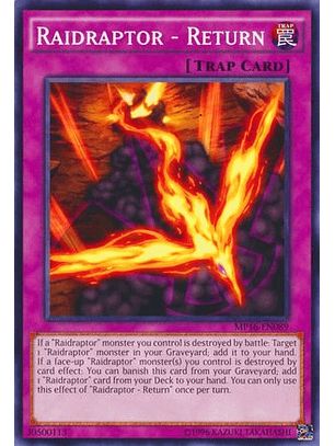 Raidraptor - Return - MP16-EN089 - Common