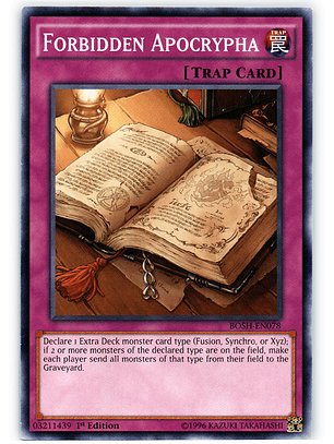 Forbidden Apocrypha - BOSH-EN078 - Common 