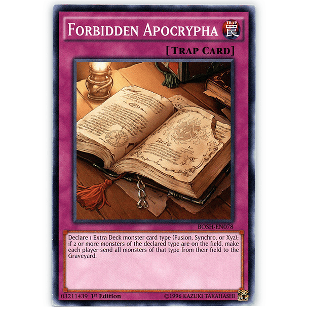 Forbidden Apocrypha - BOSH-EN078 - Common 
