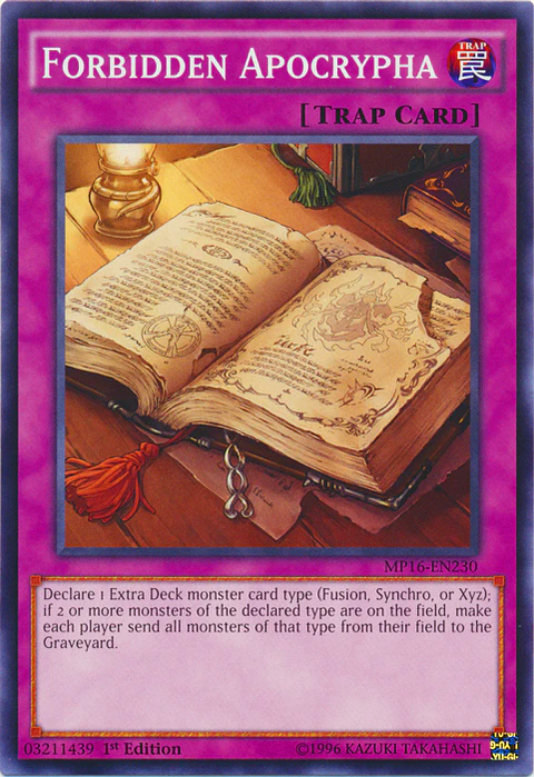 Forbidden Apocrypha - MP16-EN230 - Common