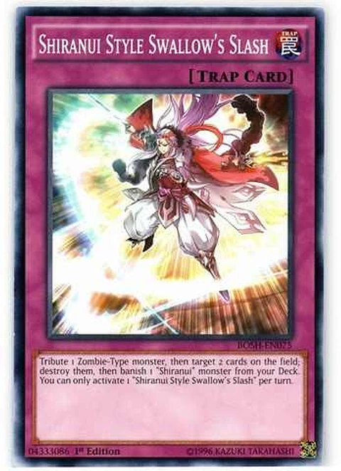 Shiranui Style Swallow's Slash - BOSH-EN075 - Common