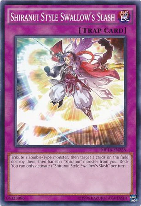 Shiranui Style Swallow's Slash - MP16-EN228 - Common