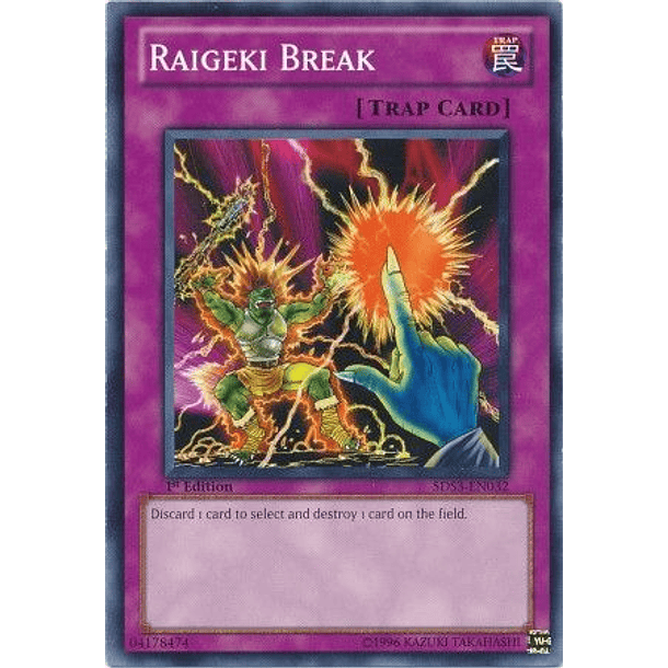 Raigeki Break - 5DS3-EN032 - Common