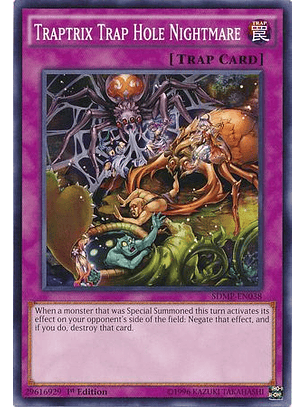 Traptrix Trap Hole Nightmare - SDMP-EN038 - Common 