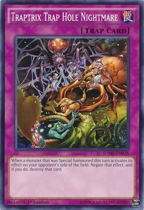 Traptrix Trap Hole Nightmare - SDMP-EN038 - Common 