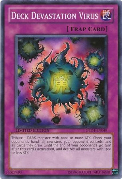 Deck Devastation Virus - GLD4-EN049 - Common