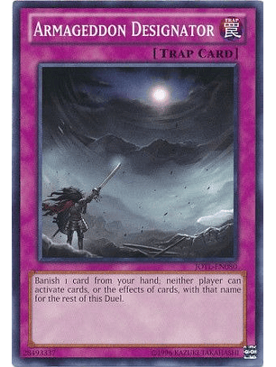 Armageddon Designator - JOTL-EN080 - Common 