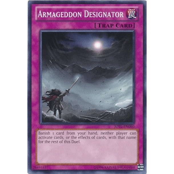 Armageddon Designator - JOTL-EN080 - Common 