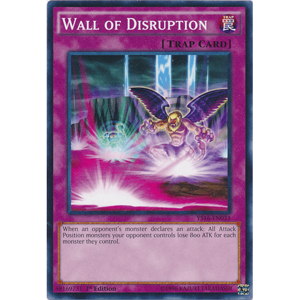 Wall of Disruption - YS16-EN033 - Common 