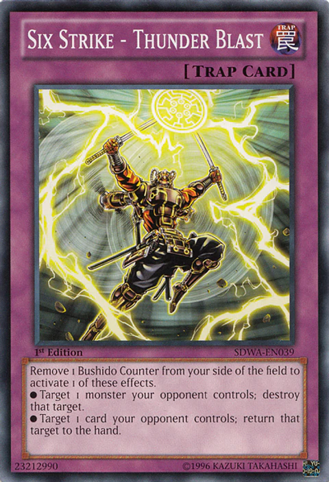 Six Strike - Thunder Blast - SDWA-EN039 - Common 